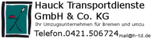 Hauck Transportdienste . Umzüge . Möbeltransporte . Entrümpelungen . Bremen . Osterholz-Scharmbeck